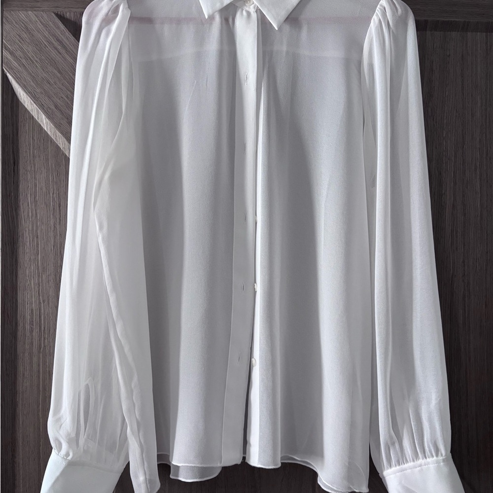 Wilfred Sheer White Blouse